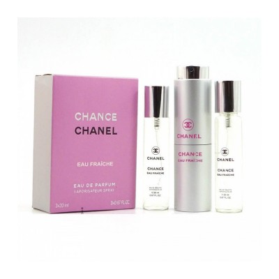 Набор Chanel Chance Eau Fraiche edp для женщин 3*20 мл