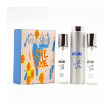 Набор Moschino Cheap & Chic I Love Love (L) 3*20 ml edp