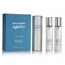 Набор Dolce&Gabbana Light Blue edt  для женщин 3*20 мл