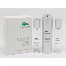 Набор Lacoste EAU DE LACOSTE L.12.12 BLANC для мужчин 3*20 мл