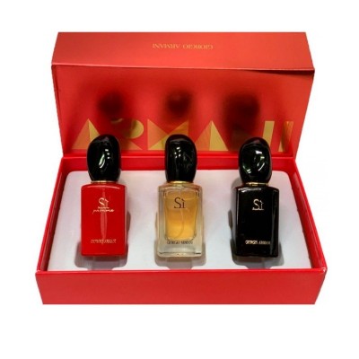 Набор Armani Si Подарочный набор (L) 3*30 ml edp