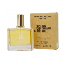 Tester Carolina Herrera 212 VIP Black (M) 65 ml edp